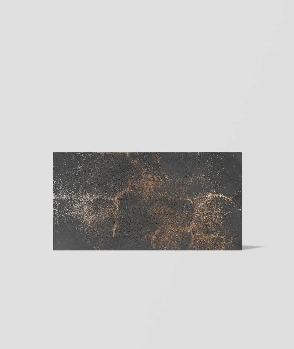 DS - (grafitowy, złote kruszywo) - płyta beton architektoniczny ultralekka - elevante - Wall Decor
