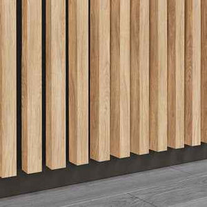 Lamele premium na filcu ściana salon