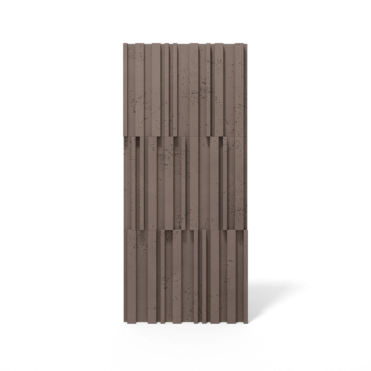 VT - PB42 CL02 Mocha 3D Betonowy Panel do Eleganckiego Salonu
