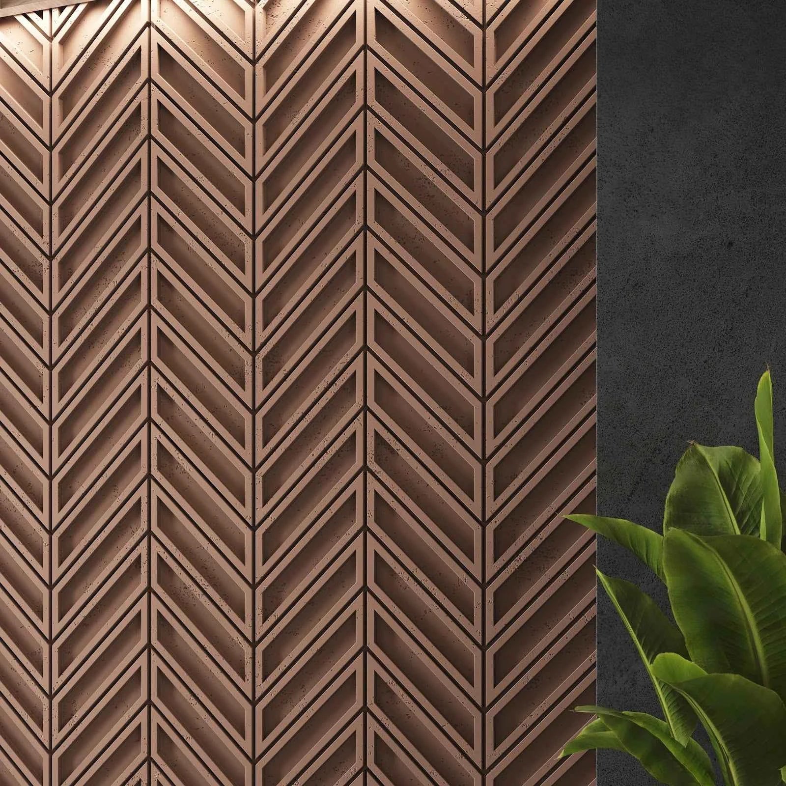 Płyta betonowa 3D jodełka PB50 CL07