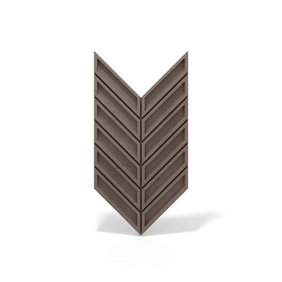 Płyta betonowa 3D Jodełka PB50 CL02 – beton architektoniczny na ścianę