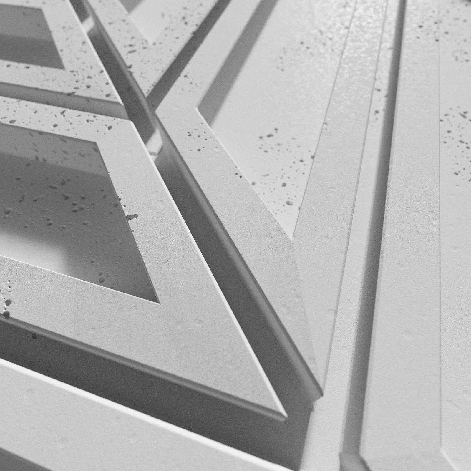 Beton 3D na ścianę jodełka PB50 S50