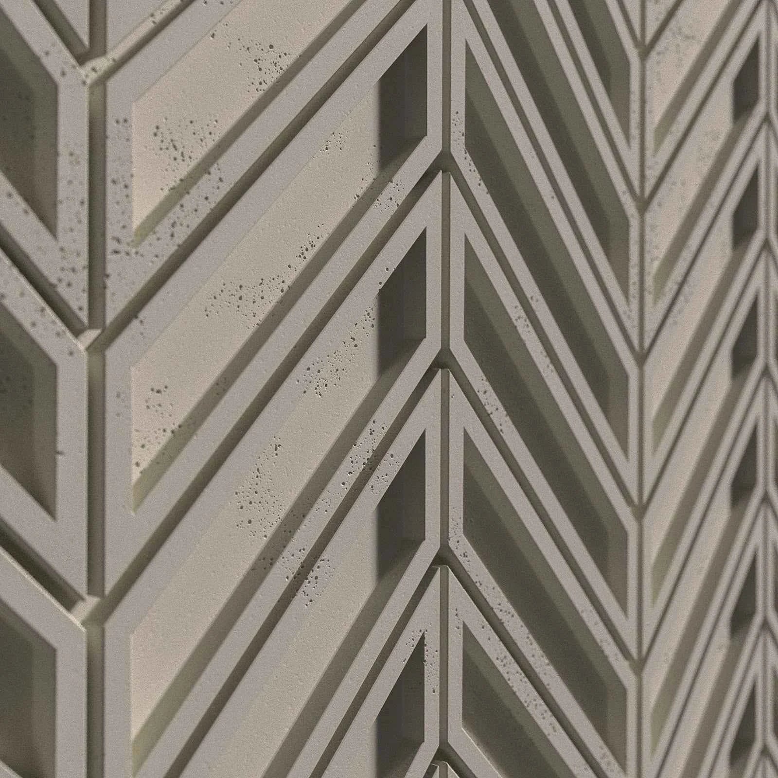 Płyta betonowa 3D jodełka PB50 CL04