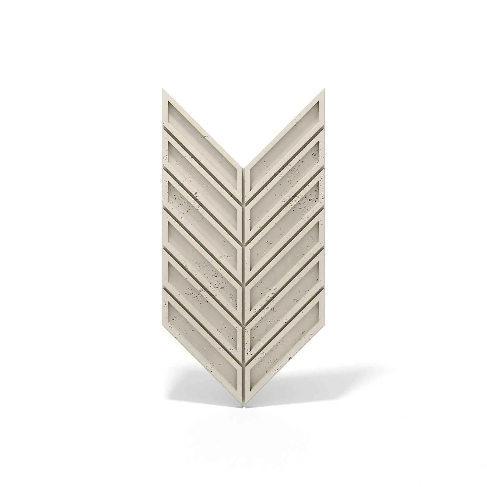 Panel betonowy 3D jodełka PB50 KS