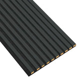Lamele na filcu - 12x28 mm - 10 sztuk - moduł: 51,5 cm x 275 cm - Antracyt