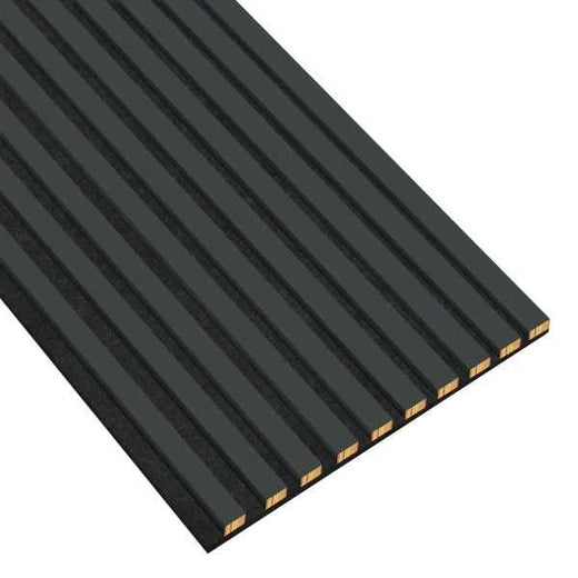 Lamele na filcu - 12x28 mm - 10 sztuk - moduł: 51,5 cm x 275 cm - Antracyt