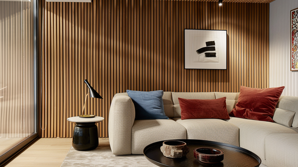 Lamele na filcu - 12x28 mm - 10 sztuk - moduł: 51,5 cm x 275 cm - Dąb Artisan