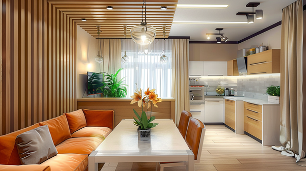 Lamele na filcu - 12x28 mm - 10 sztuk - moduł: 51,5 cm x 275 cm - Dąb Craft Złoty