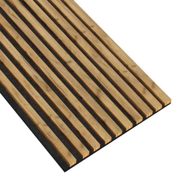Lamele na filcu - 12x28 mm - 10 sztuk - moduł: 51,5 cm x 275 cm - Dąb Craft Złoty