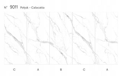 Panel ścienny z wzorem HD – Calacatta Royale 9011 - elevante - Wall Decor