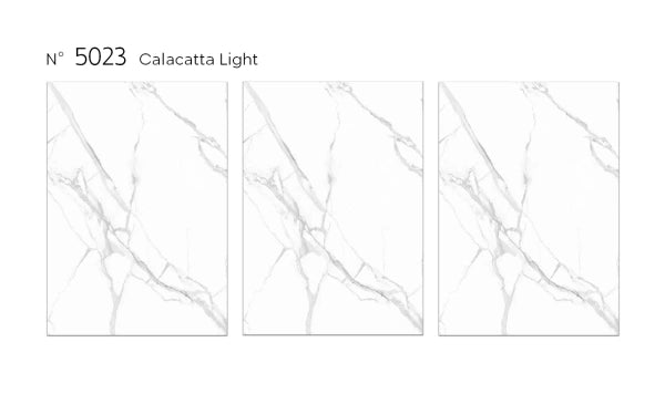 Panel ścienny WPC z wzorem HD - Calacatta Light - 5023 - elevante - Wall Decor