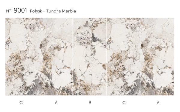 Panel ścienny z wzorem HD - Marble Tundra 9001 - elevante - Wall Decor