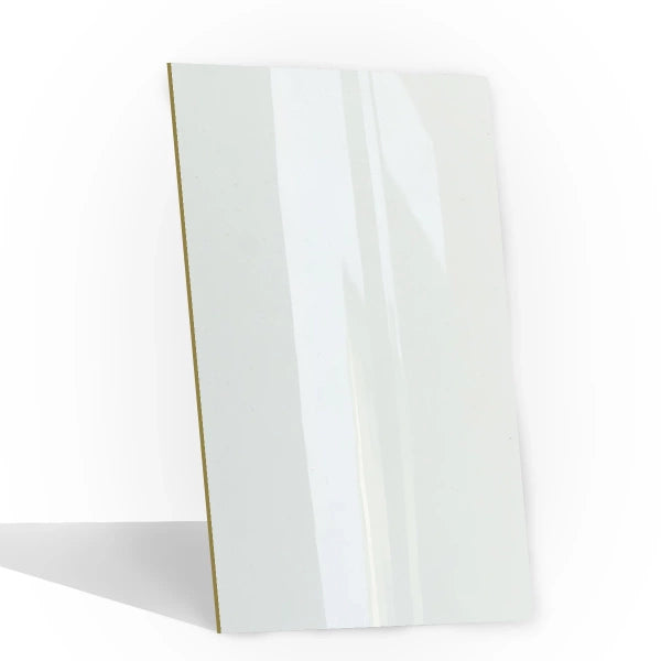 Panel ścienny z wzorem HD – Crystal White 3060 - elevante - Wall Decor