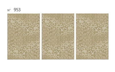 Panel ścienny WPC z wzorem HD – Golden Pixel 953 - elevante - Wall Decor