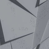 VT – PB05 Geometric Cliff (ANTHRACITE B8) – Panel 3D w Głębokim Odcieniu Anthracite do Industrialnych Aranżacji VT