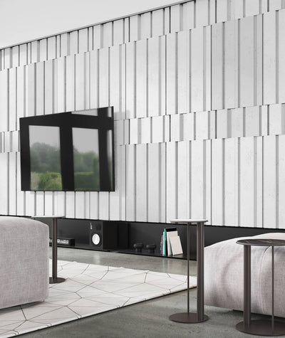 VT - PB13 (B0 Zgaszona biel) KOD - panel dekor 3D beton architektoniczny - elevante - Wall Decor