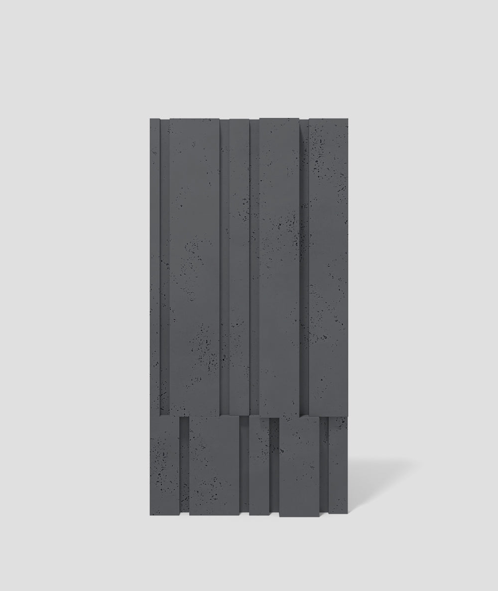 VT - PB13 (B15 Grafitowa czerń) KOD - panel dekor 3D beton architektoniczny - elevante - Wall Decor