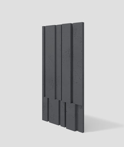 VT - PB13 (B15 Grafitowa czerń) KOD - panel dekor 3D beton architektoniczny - elevante - Wall Decor