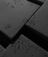 VT - PB13 (B15 BLACK) – Czarny Panel Betonowy 3D Piano do Designerskiej Ściany