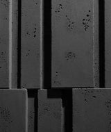 VT - PB13 (B15 BLACK) – Czarny Panel Betonowy 3D Piano do Designerskiej Ściany