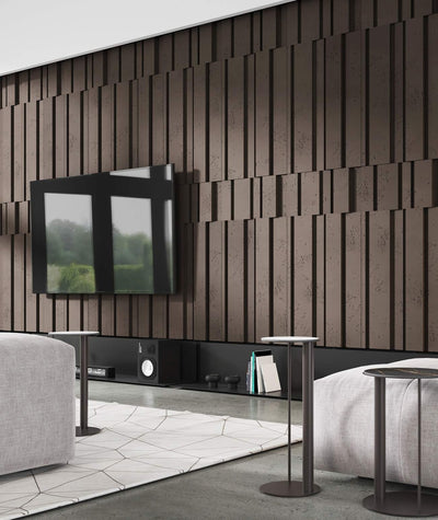 VT - PB13 (CL2 Aksamitna mocha) KOD - panel dekor 3D beton architektoniczny - elevante - Wall Decor