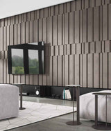VT - PB13 (CL05 TRUFFLE) – Ciemny Panel Betonowy 3D Piano Truffle do Ściany Akcentowej