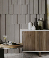 VT - PB13 (CL05 TRUFFLE) – Ciemny Panel Betonowy 3D Piano Truffle do Ściany Akcentowej