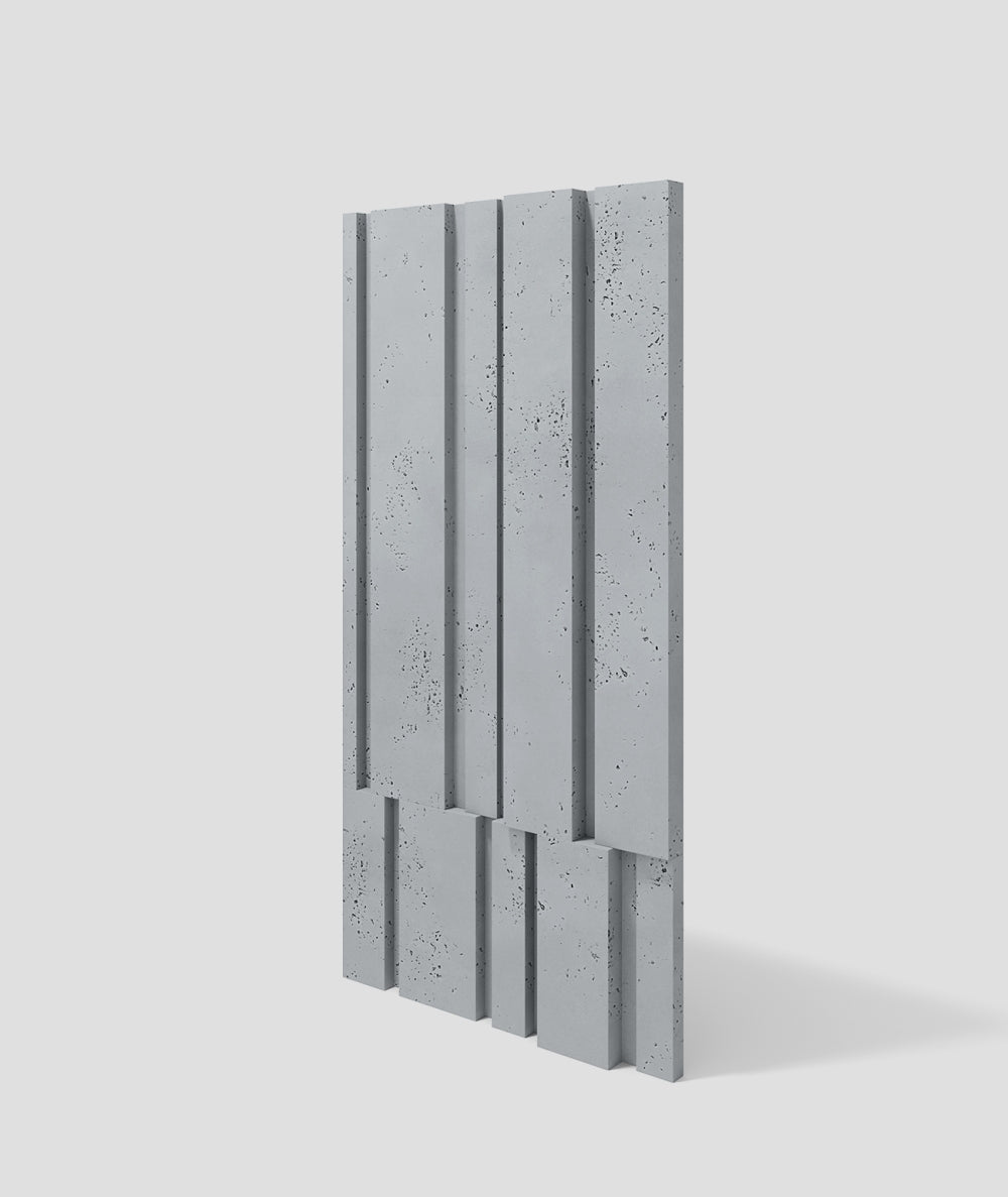 VT - PB13 (S96 Chłodna szarość) KOD - panel dekor 3D beton architektoniczny - elevante - Wall Decor