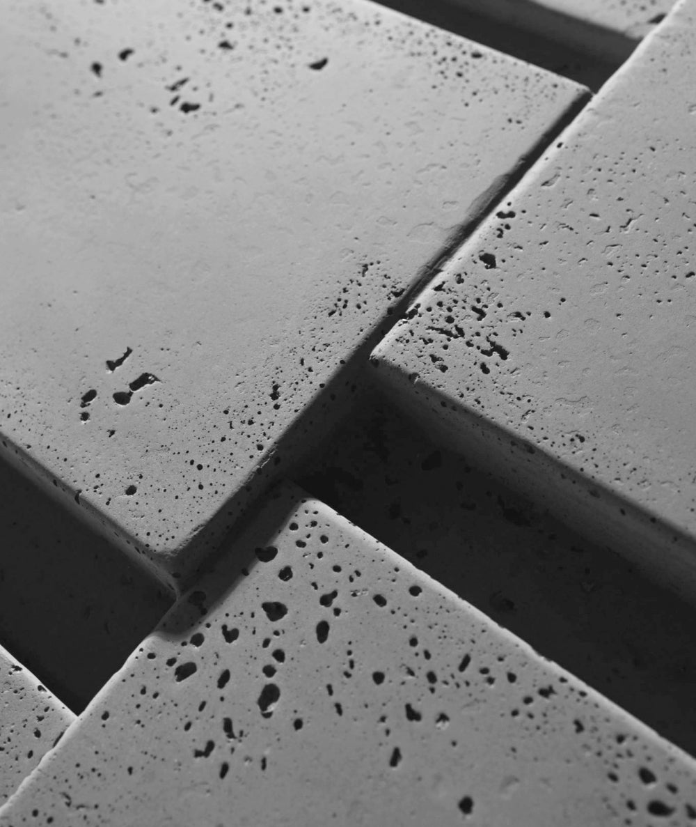 VT - PB13 (S96 Chłodna szarość) KOD - panel dekor 3D beton architektoniczny - elevante - Wall Decor