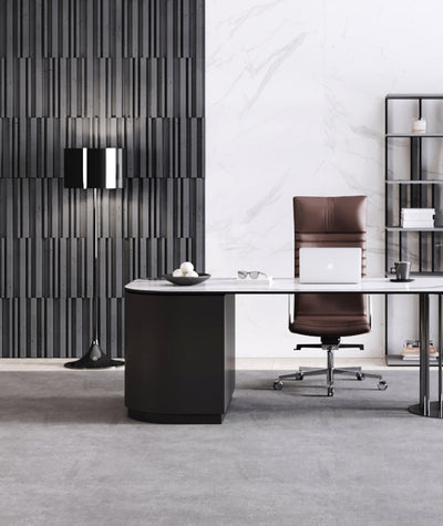 VT - PB42 (B8 Stylowy antracyt) LAMEL - Panel dekor 3D beton architektoniczny - elevante - Wall Decor