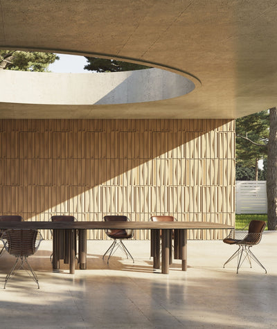 VT - PB42 (CL03 Pustynny piasek) LAMEL - Panel dekor 3D beton architektoniczny - elevante - Wall Decor