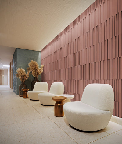 VT - PB42 (CL07 Jesienny cynamon) LAMEL - Panel dekor 3D beton architektoniczny - elevante - Wall Decor