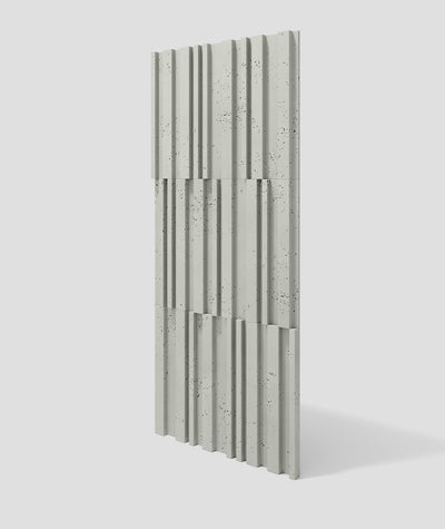 VT - PB42 (CL08 Pistacjowa biel) LAMEL - Panel dekor 3D beton architektoniczny - elevante - Wall Decor