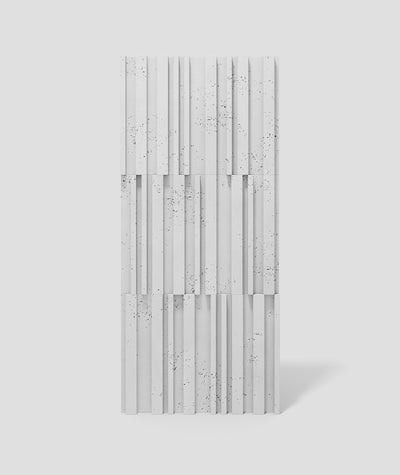 VT - PB42 (S50 Mglista szarość) LAMEL - Panel dekor 3D beton architektoniczny - elevante - Wall Decor