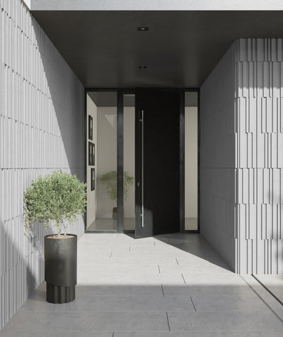 VT - PB42 (S50 Mglista szarość) LAMEL - Panel dekor 3D beton architektoniczny - elevante - Wall Decor