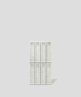 VT - PB51 (B0 COTTON) – Nowoczesny Panel 3D z Betonu Cotton do Ściany RTV
