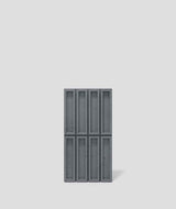 VT - PB51 Ciemny Panel Betonowy 3D Anthracite do Nowoczesnej Przestrzeni