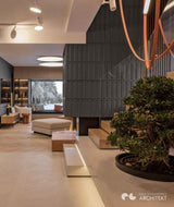 VT - PB51 (B8 ANTHRACITE) – Ciemny Panel Betonowy 3D Anthracite do Nowoczesnej Przestrzeni