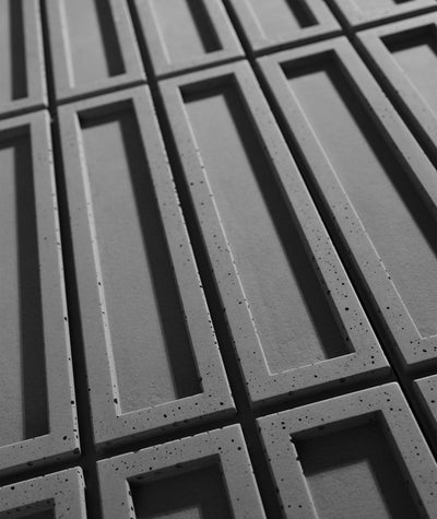 VT - PB51 (B8 Stylowy antracyt) CEGIEŁKA - Panel dekor 3D beton architektoniczny - elevante - Wall Decor