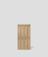 VT - PB51 (CL03 HORTUS) – Panel Ścienny 3D z Betonu Hortus do Loftowego Salonu