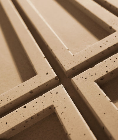 VT - PB51 (CL03 Pustynny piasek) CEGIEŁKA - Panel dekor 3D beton architektoniczny - elevante - Wall Decor