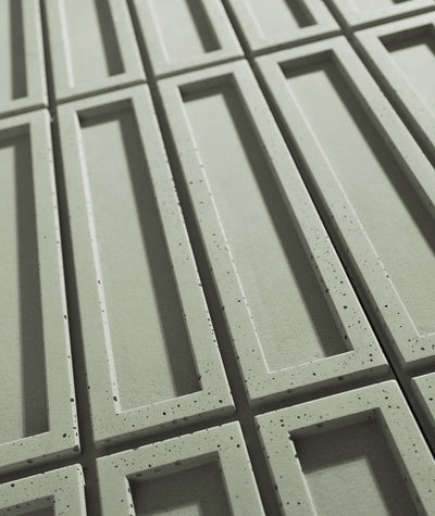 VT - PB51 (CL09 Pastelowa szałwia) CEGIEŁKA - Panel dekor 3D beton architektoniczny - elevante - Wall Decor