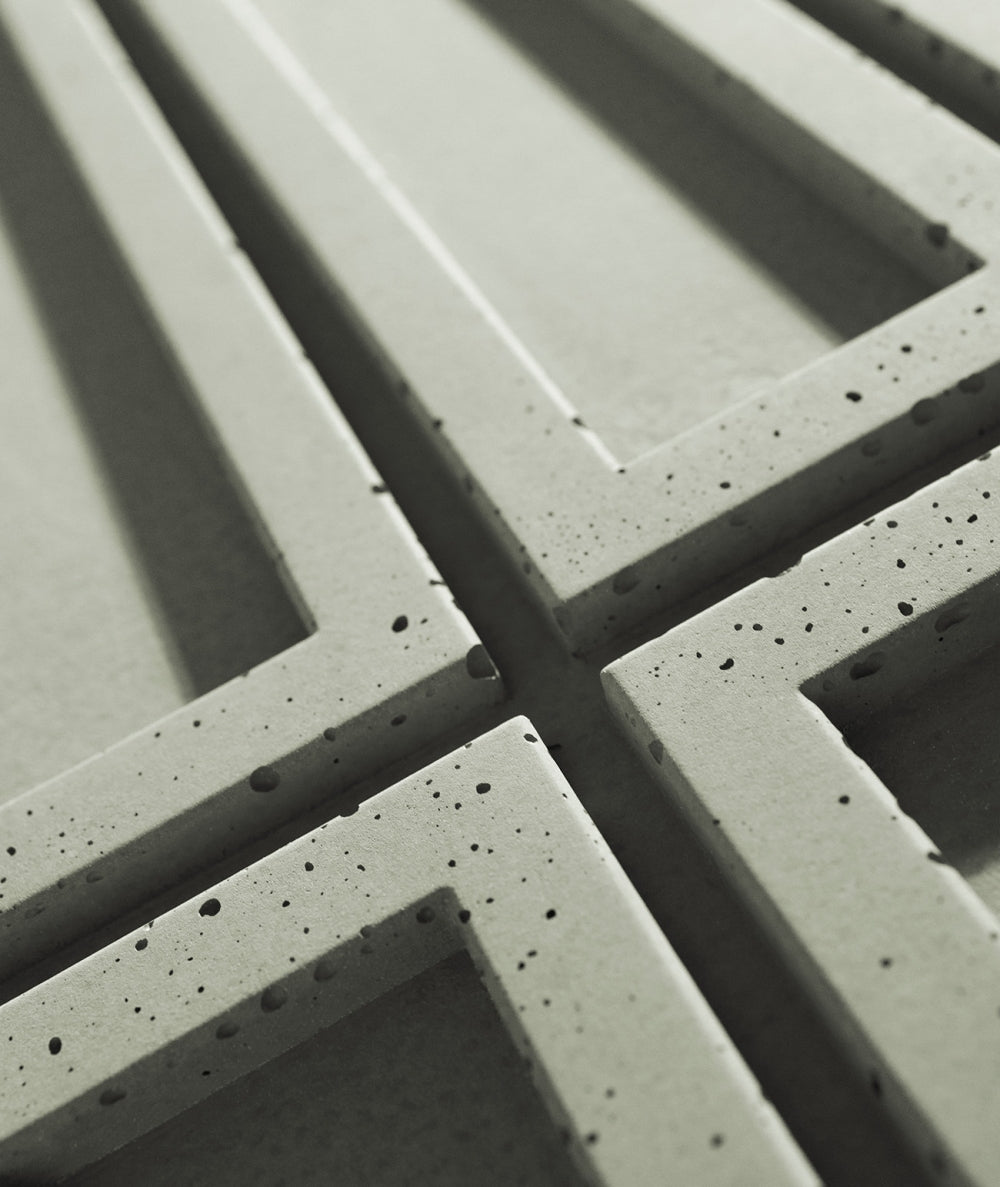 VT - PB51 (CL09 Pastelowa szałwia) CEGIEŁKA - Panel dekor 3D beton architektoniczny - elevante - Wall Decor